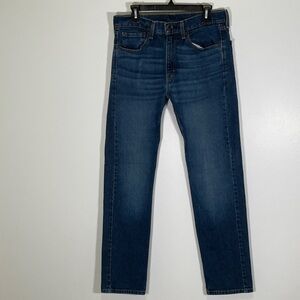 Levi's Men's Dark Blue Straight Jeans